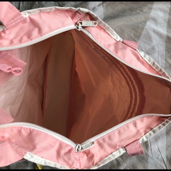 Adidas vintage blush pink nylon bag! - Picture 6 of 8
